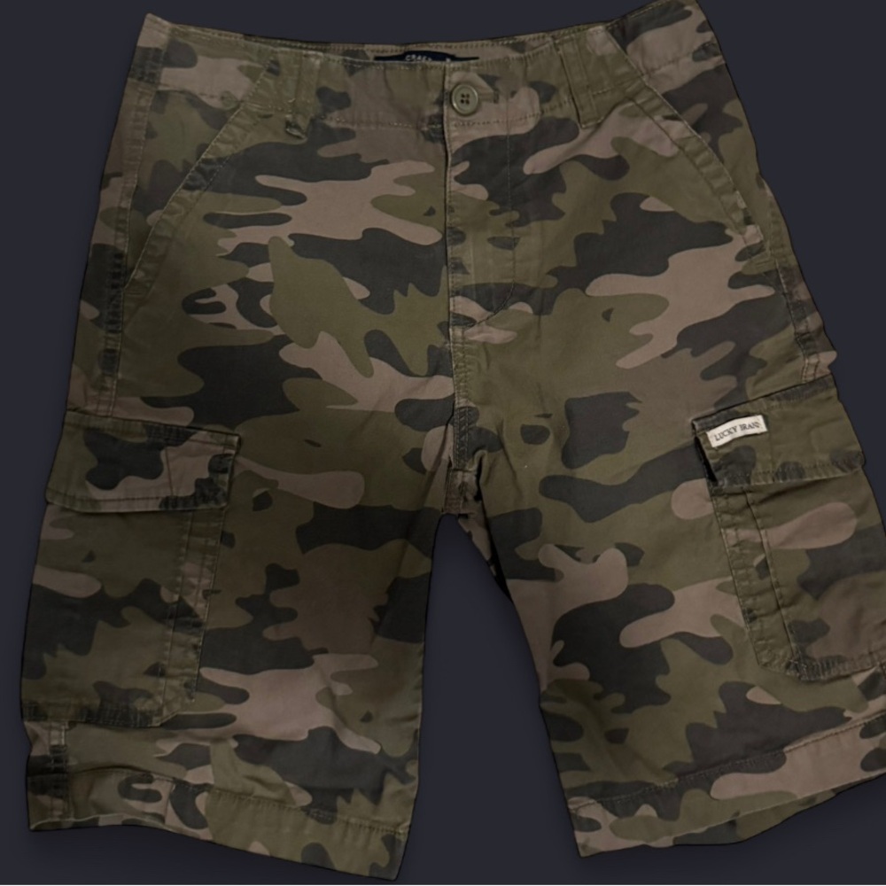 Camo Cargo Shorts for Men